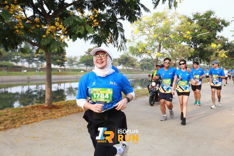 Race photo from ISOPlus Run 2024 Jakarta