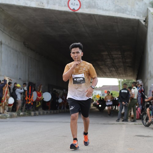Race photo from KEDIRI HALF MARATHON 2026