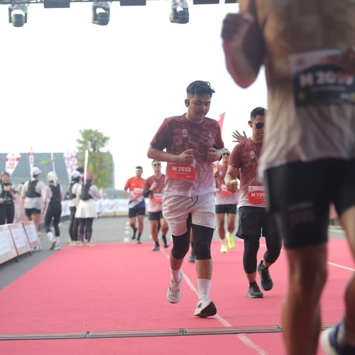 Race photo from KEDIRI HALF MARATHON 2026