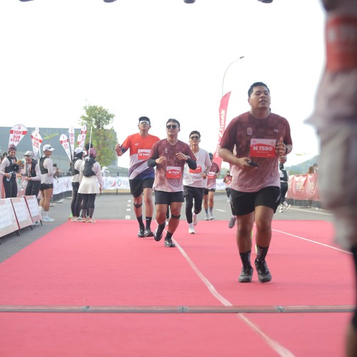 Race photo from KEDIRI HALF MARATHON 2026