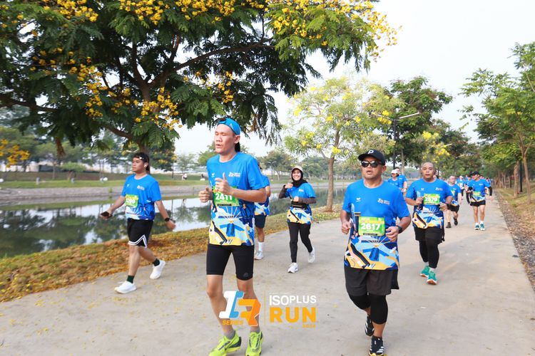 Race photo from ISOPlus Run 2024 Jakarta