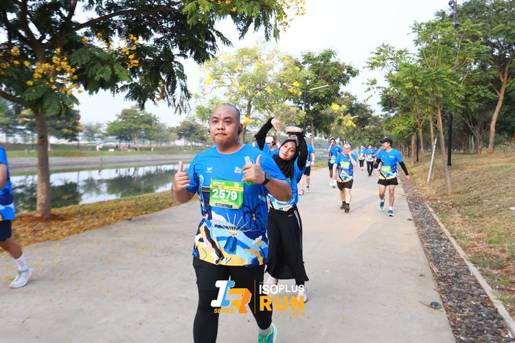 Race photo from ISOPlus Run 2024 Jakarta