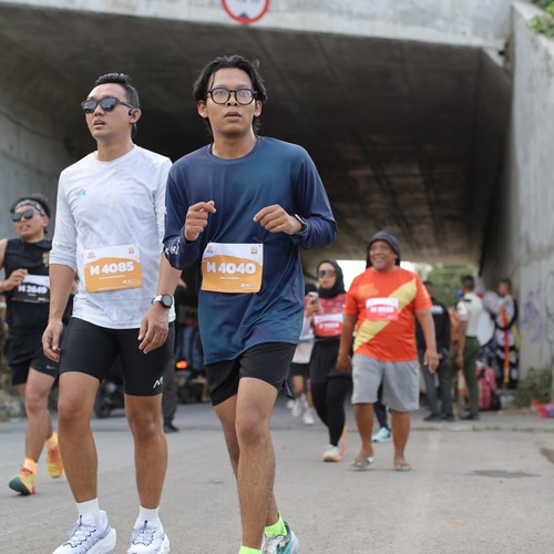 Race photo from KEDIRI HALF MARATHON 2026