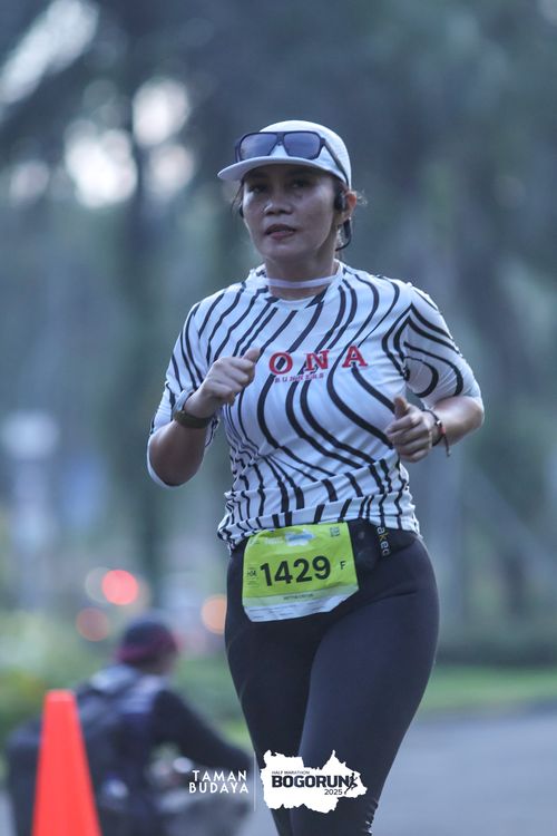 Race photo from Taman Budaya x BOGORUN 2025