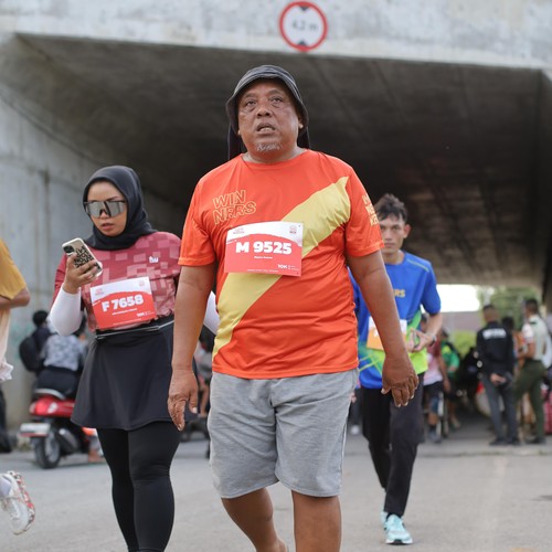 Race photo from KEDIRI HALF MARATHON 2026