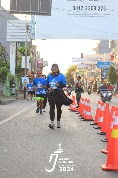 Race photo from Jabar Run 10K 2024