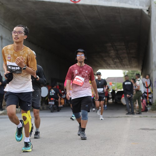 Race photo from KEDIRI HALF MARATHON 2026