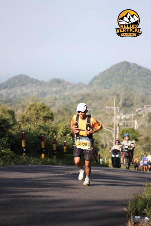 Race photo from Kelud Vertical Challenge 2024