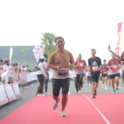 Race photo from KEDIRI HALF MARATHON 2026