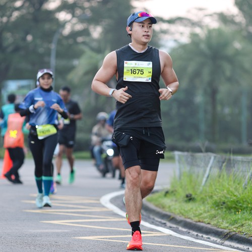 Race photo from BOGORUN 2026