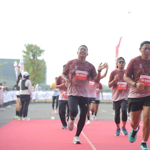 Race photo from KEDIRI HALF MARATHON 2026