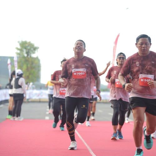 Race photo from KEDIRI HALF MARATHON 2026