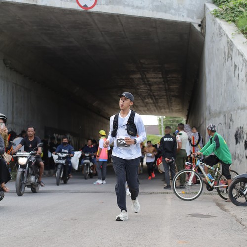 Race photo from KEDIRI HALF MARATHON 2026