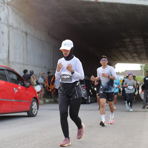Race photo from KEDIRI HALF MARATHON 2026