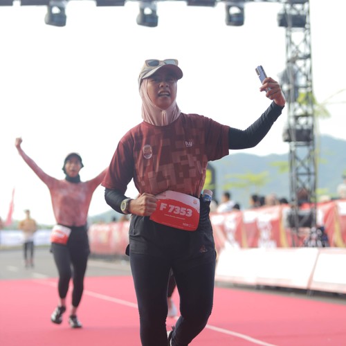 Race photo from KEDIRI HALF MARATHON 2026