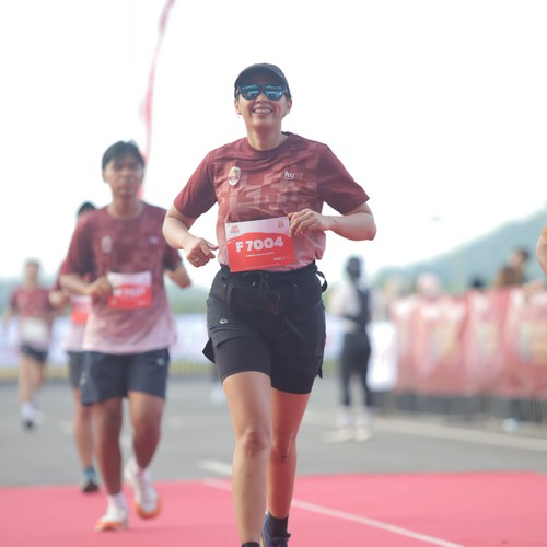 Race photo from KEDIRI HALF MARATHON 2026