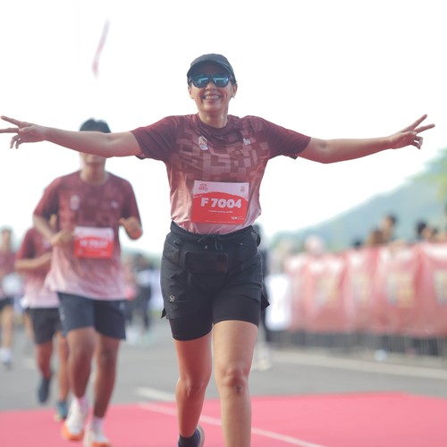 Race photo from KEDIRI HALF MARATHON 2026