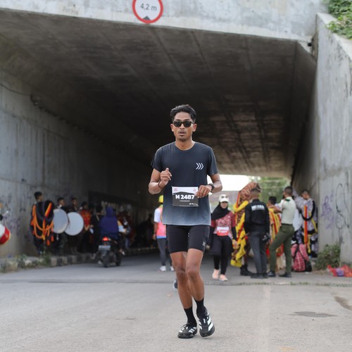 Race photo from KEDIRI HALF MARATHON 2026