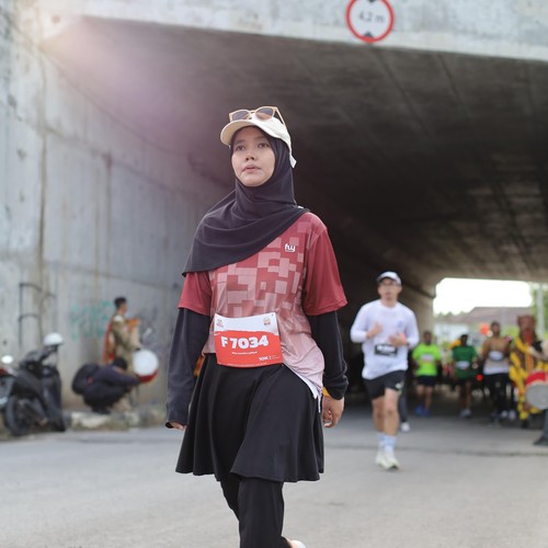 Race photo from KEDIRI HALF MARATHON 2026