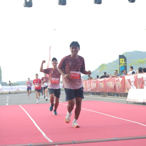 Race photo from KEDIRI HALF MARATHON 2026
