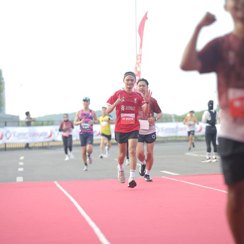 Race photo from KEDIRI HALF MARATHON 2026