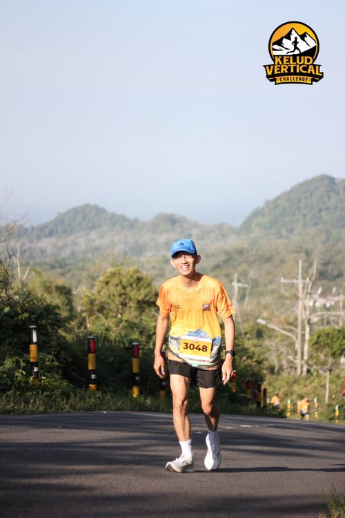 Race photo from Kelud Vertical Challenge 2024