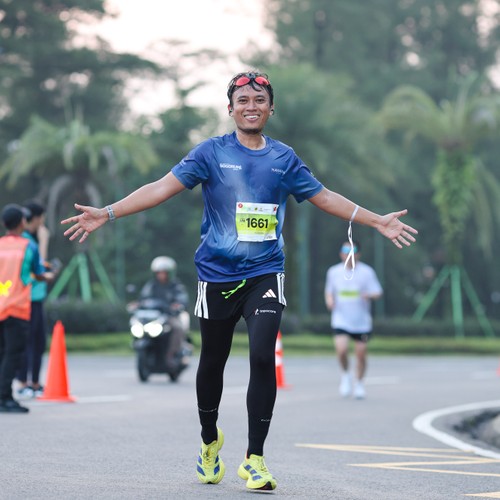 Race photo from BOGORUN 2026