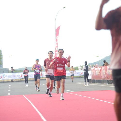 Race photo from KEDIRI HALF MARATHON 2026
