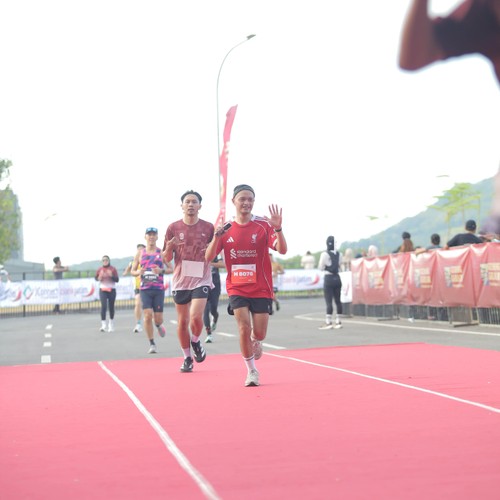 Race photo from KEDIRI HALF MARATHON 2026