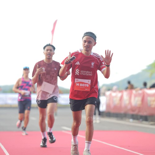 Race photo from KEDIRI HALF MARATHON 2026