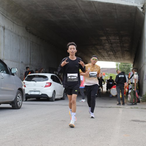 Race photo from KEDIRI HALF MARATHON 2026