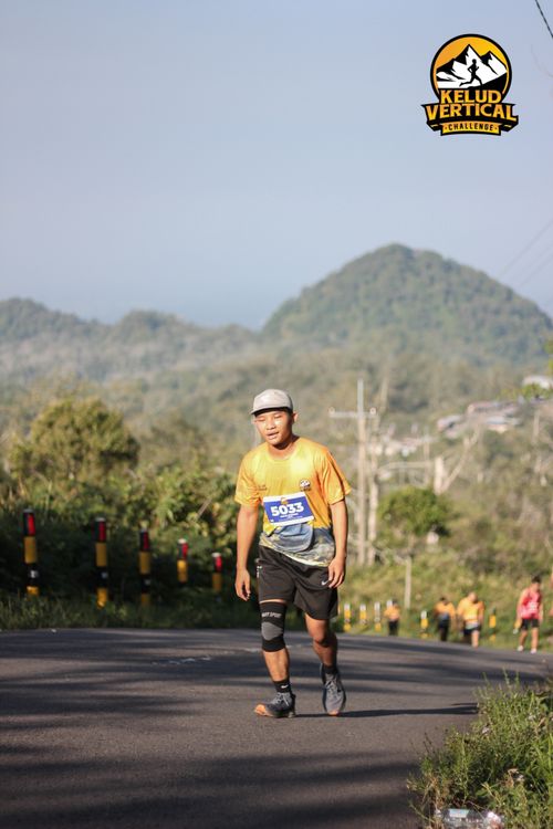 Race photo from Kelud Vertical Challenge 2024