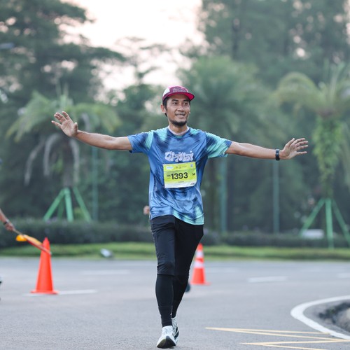 Race photo from BOGORUN 2026