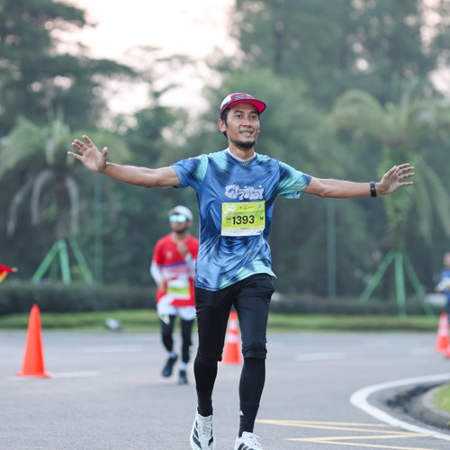 Race photo from BOGORUN 2026