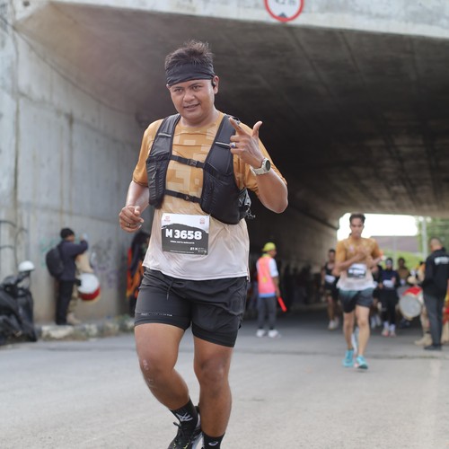 Race photo from KEDIRI HALF MARATHON 2026