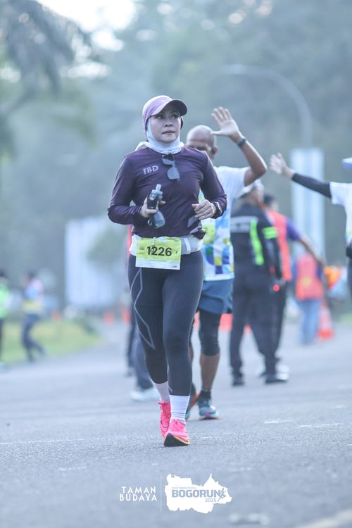 Race photo from Taman Budaya x BOGORUN 2025