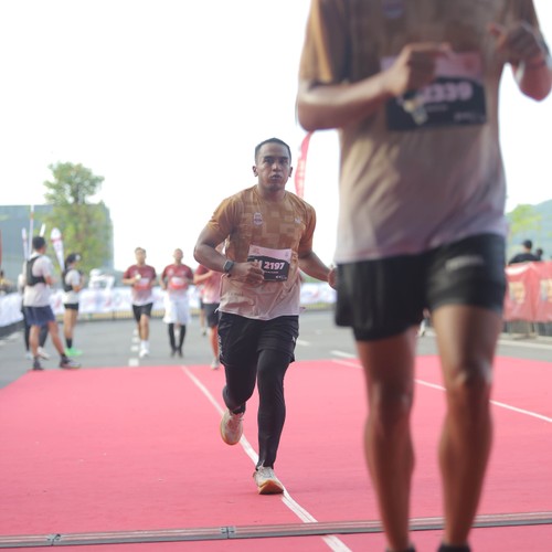 Race photo from KEDIRI HALF MARATHON 2026