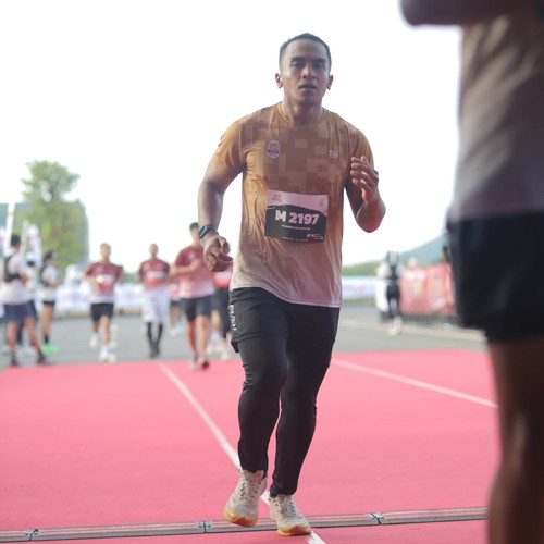 Race photo from KEDIRI HALF MARATHON 2026
