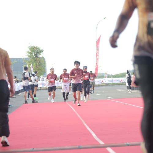 Race photo from KEDIRI HALF MARATHON 2026
