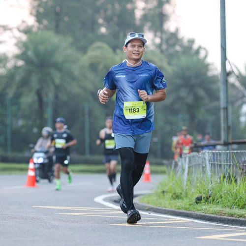 Race photo from BOGORUN 2026
