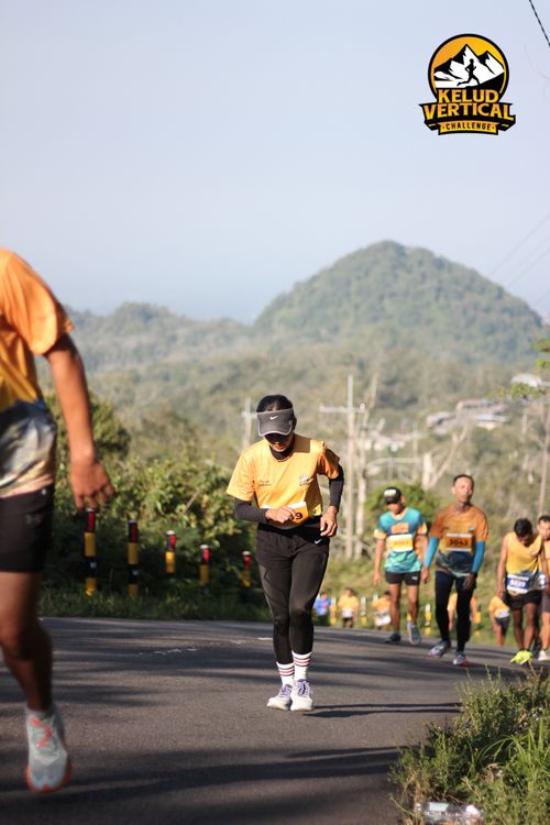 Race photo from Kelud Vertical Challenge 2024