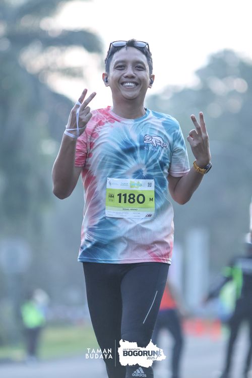 Race photo from Taman Budaya x BOGORUN 2025