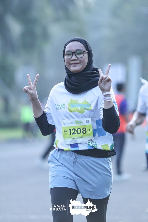 Race photo from Taman Budaya x BOGORUN 2025