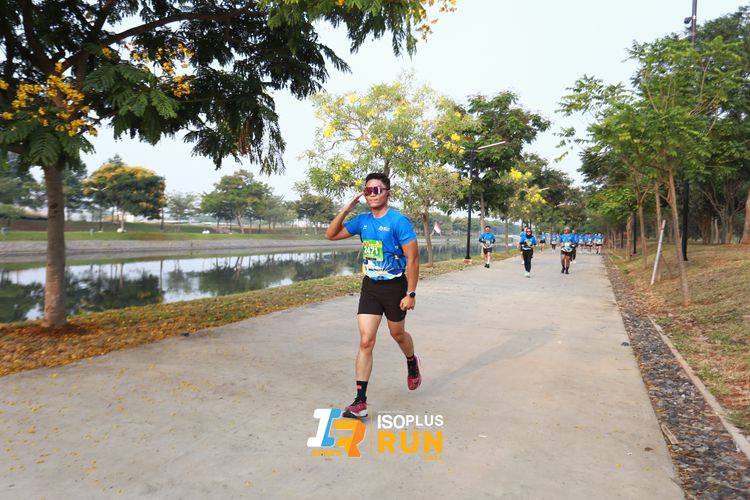 Race photo from ISOPlus Run 2024 Jakarta