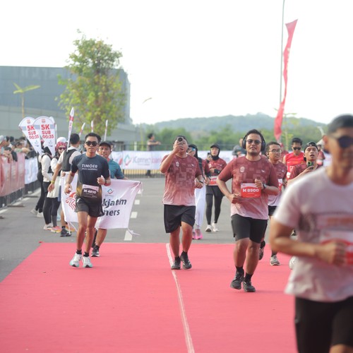 Race photo from KEDIRI HALF MARATHON 2026