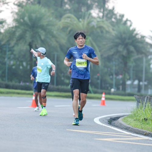 Race photo from BOGORUN 2026