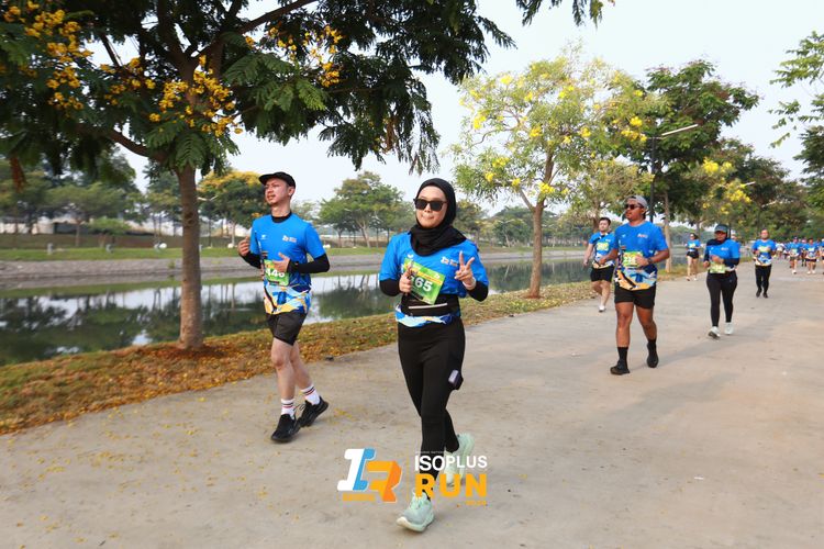 Race photo from ISOPlus Run 2024 Jakarta