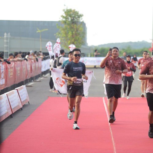 Race photo from KEDIRI HALF MARATHON 2026