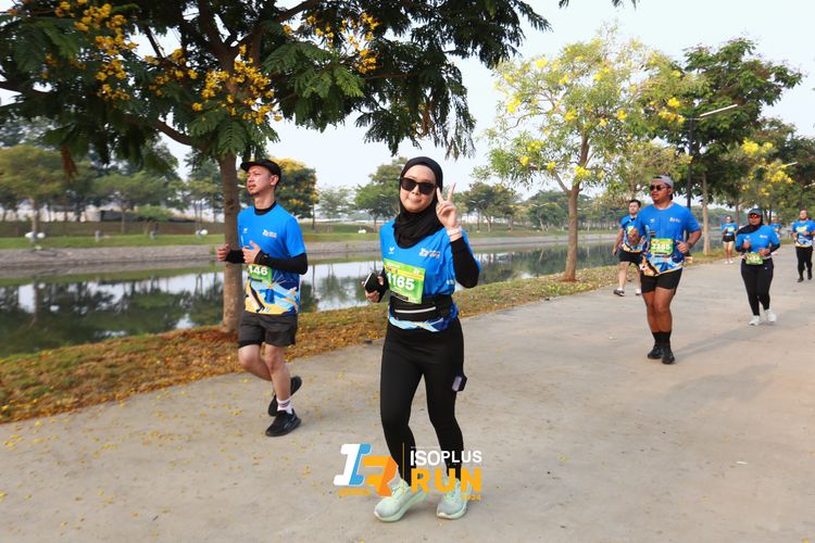 Race photo from ISOPlus Run 2024 Jakarta