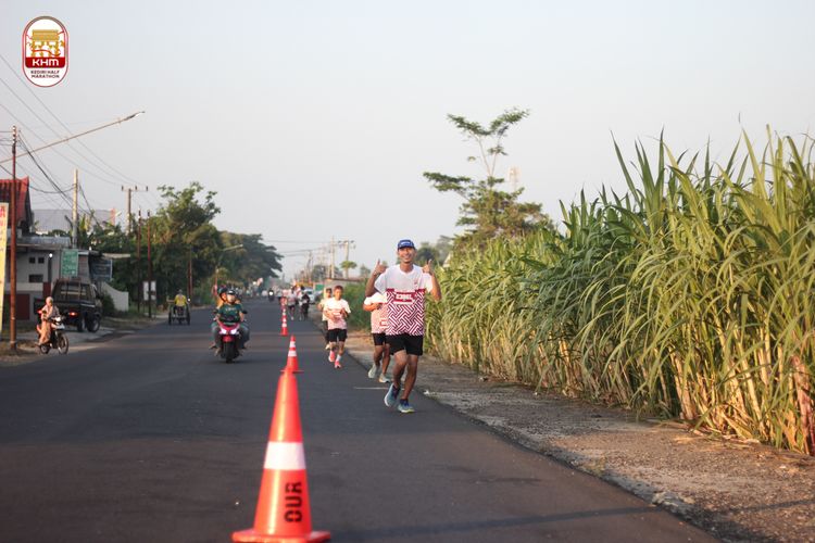 Race photo from Kediri Half Marathon 2024